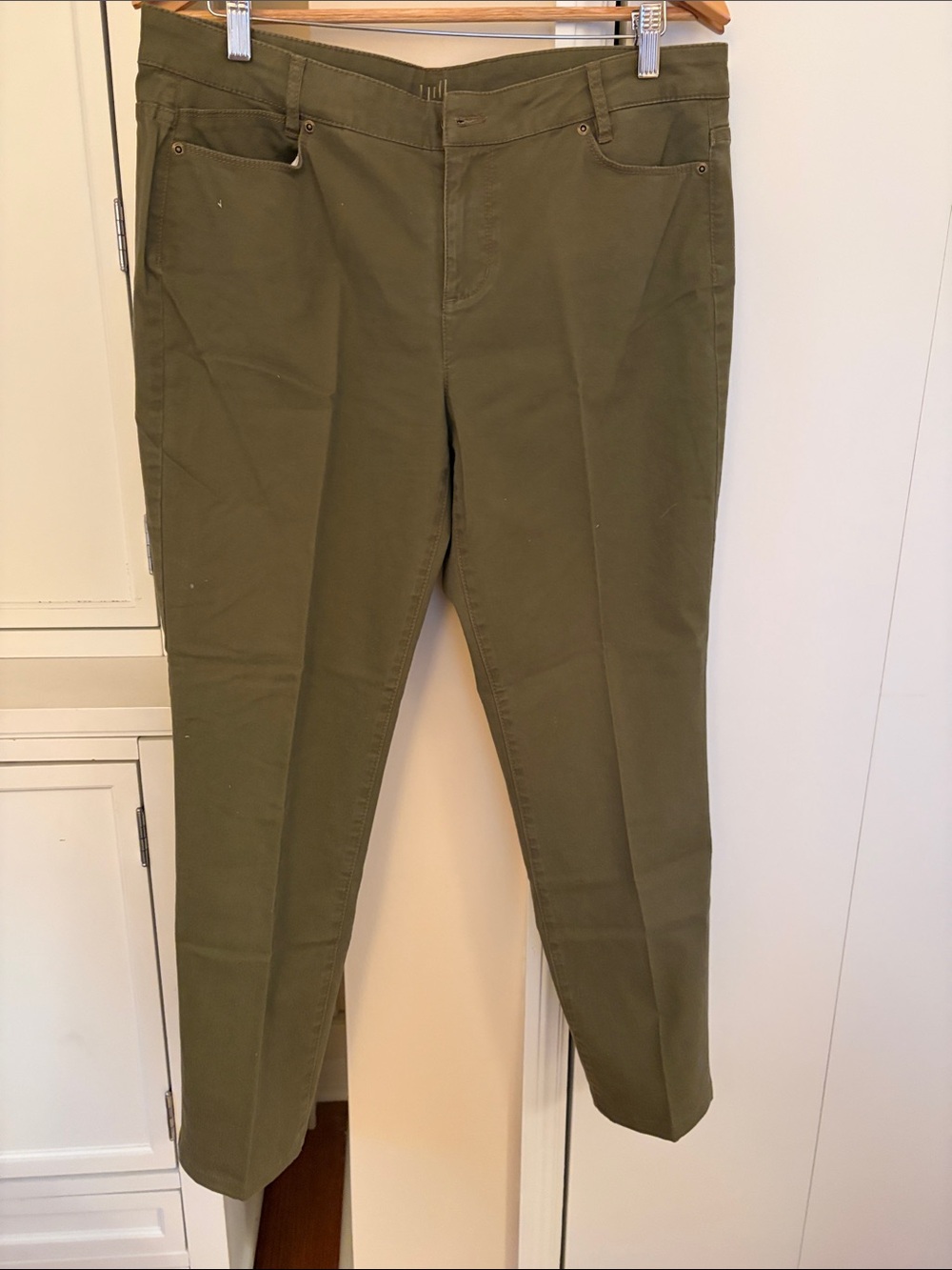 Green jeans. J Jill